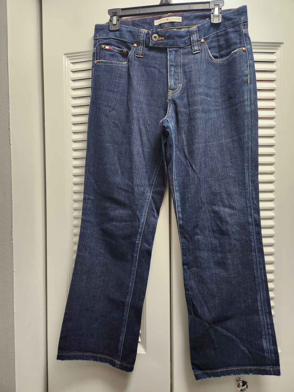 Tommy Hilfiger Women’s Dark Wash Bootcut Jeans Size 6 Classic Denim